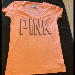 PINK T-shirt. Size large. Gently worn